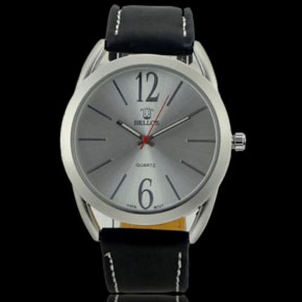 Montre homme bracelet cuir pas cher