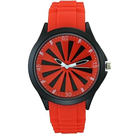 Montre homme rouge