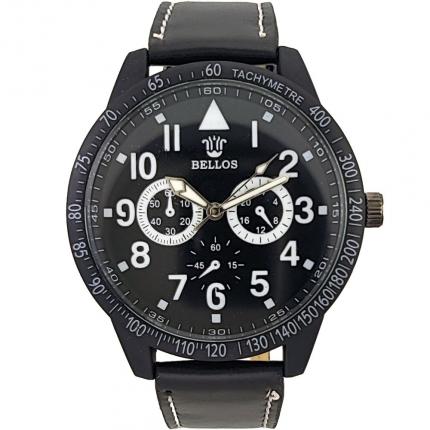 Montre noire homme petit prix